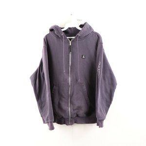 Vintage Forum Snowboarding Thrashed Zip Hoodie